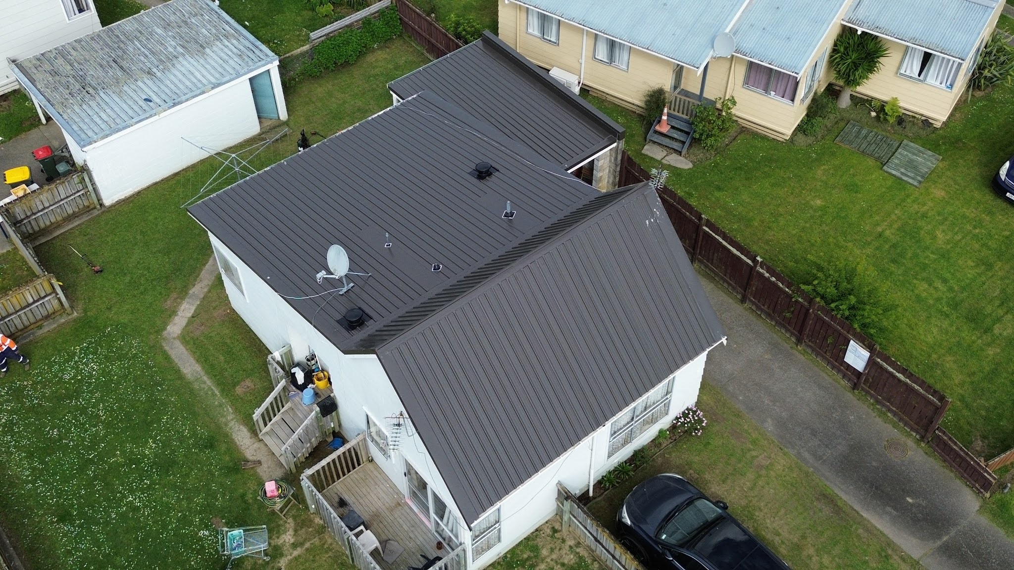Residential metal roof